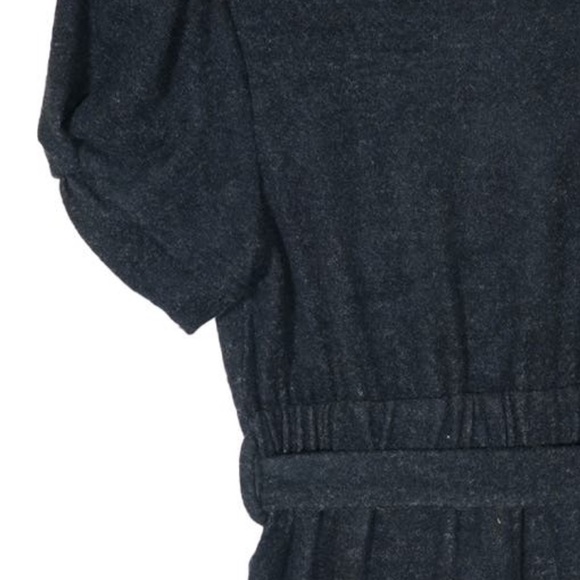 Habitual Girl Hacci Gray Heathered Super Soft Knot Front Jumpsuit / Size 12 - Picture 8 of 13